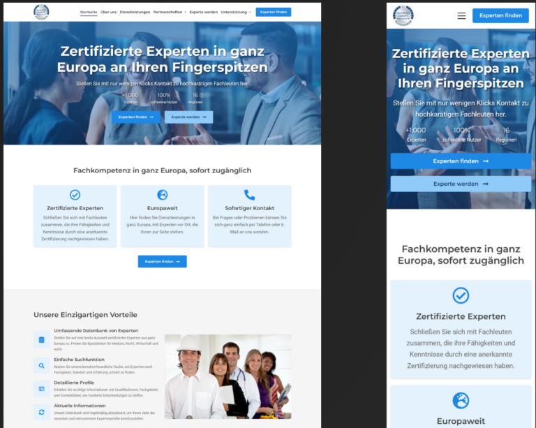 Search Engine for Euro-Zert Certified Experts